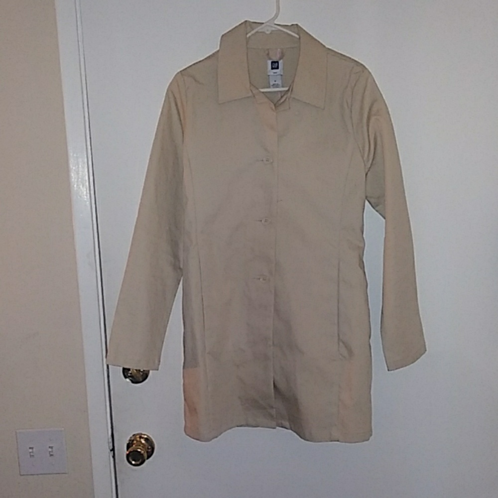 Cream Trench Coat